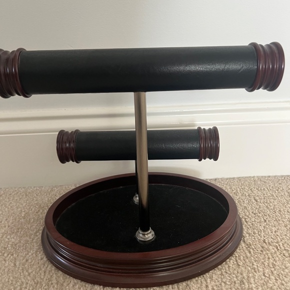 BOMBAY Company JEWELRY STAND Wood T-Bar Necklace Bracelet Holder - Picture 2 of 4